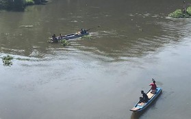 Thanh niên đi bắt cá bị điện giật văng xuống sông mất tích