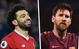 Cập nhật “Giày vàng” châu Âu: Lập hattrick, Messi qua mặt Salah