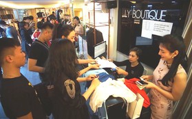 Dân tình “phát sốt” chen nhau mua hàng hiệu sale cực khủng tại Lý Thường Kiệt – Hà Nội