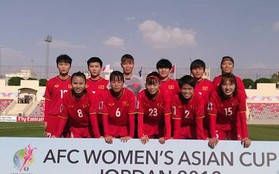 Tuyển nữ Việt Nam thảm bại ngày ra quân giải Asian Cup nữ 2018