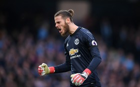 De Gea lần đầu đoạt giải "Găng tay vàng"