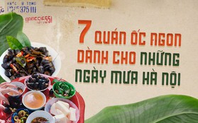 Buổi tối mát trời thì tranh thủ rủ nhau đi ăn ốc thôi, có cả list quán ở Hà Nội rồi đây