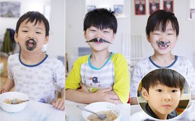 Bộ 3 Daehan, Minguk, Manse gây sốt vì màn lột xác: Điển trai, chân dài, người đặc biệt sớm có thần thái giống bố