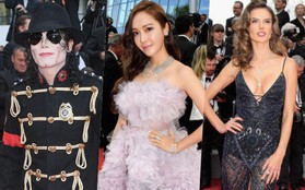 Thảm đỏ Cannes: Sao vô danh "cosplay" Michael Jackson, Jessica Jung "ngốt ngát" bên dàn siêu mẫu hạng A hở bạo