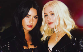 Christina Aguilera cùng Demi Lovato khoe giọng khủng khiến fan "nổi da gà" trong hit mới về nữ quyền