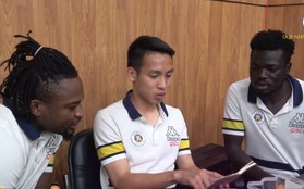 Oseni và Moses học tiếng Việt, hát nhạc Sơn Tùng MTP