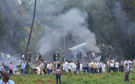 Vụ rơi máy bay Cuba: Xác máy bay vương vãi, hành khách thiệt mạng gần hết