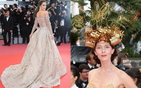Thảm đỏ Cannes: Thiên thần nội y toả sáng như nữ thần, nhưng gây chú ý hơn là sự "độc lạ" của một sao nữ