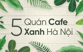 5  quán cafe dành  cho hội yêu cây tại Hà Nội