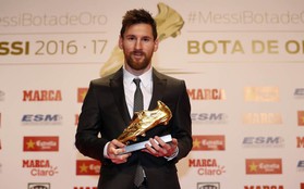 Messi vượt Ronaldo, lập kỷ lục giành Chiếc giày vàng châu Âu