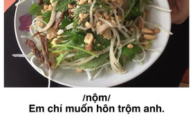 Thả thính bằng đồ ăn, cô gái quyết để crush chết trong no đủ!