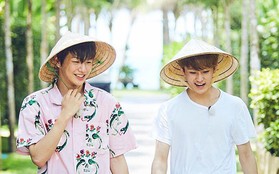 Đài MBC tung loạt ảnh nóng hổi: Kang Daniel và Mark (NCT) đội nón lá, cùng dàn mỹ nam Hàn du lịch tại Đà Nẵng