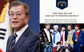 Làm nên kỳ tích thống trị Billboard 200 Mỹ, BTS và cả fandom được đích thân Tổng thống Hàn Quốc chúc mừng