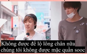 Quy định lạ lùng của các trường học ở Nhật: Không được lộ lông chân, không được tỉa lông mày, tất phải che mắt cá chân