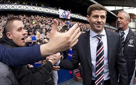 Chùm ảnh: “Biển người” chào đón Gerrard trở thành HLV của Rangers