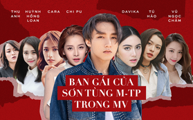 Trước "ma nữ" Mai Davika, đây là loạt "bóng hồng" xinh đẹp từng xuất hiện trong các MV của Sơn Tùng M-TP