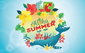 Oanh tạc thiên đường ăn chơi “Aloha Summer” tại  Big C Thăng Long