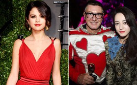 Dù có mặc váy của Dolce&Gabbana thì Selena Gomez vẫn bị Stefano Gabbana - NTK của hãng chê bai như thường