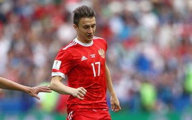 Trai đẹp Golovin tỏa sáng, giúp Nga thắng đậm trận khai màn World Cup 2018