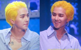 Màu tóc mới của Mino (Winner) thế nào? Thật là vàng tươi!