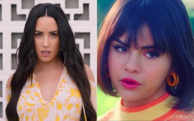 Các bản hit rầm rộ nhất Anh Quốc: Demi Lovato suýt nữa #1, Selena Gomez nhảy hạng ngoạn mục