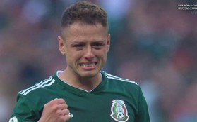 Chicharito khóc nức nở sau khi thắng sốc tuyển Đức