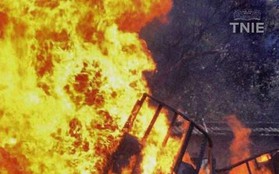 Hơn 50 người thoát thân trong vụ cháy khách sạn kinh hoàng