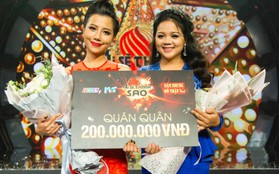 Phượng Vũ - Nam Hương dắt tay nhau ẵm 2 ngôi Quán quân "Ai sẽ thành sao 2018"