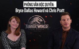 Clip độc quyền: Chris Pratt tự nhận phát ớn vì "mặt thộn" và thói mặc quần bó của chàng HLV khủng long