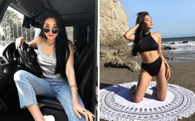 Gương mặt mới trong hội Rich Kids Việt: Da nâu cá tính, body chuẩn từng centimet