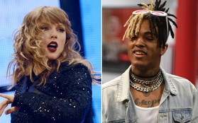 Rapper vừa qua đời XXXTentacion phá tan kỷ lục của "Rắn Chúa" Taylor Swift