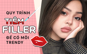 Quy trình tiêm filler để có một đôi môi "tều" chuẩn sexy