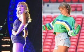 Taylor Swift giấu nhẹm được chiếc bụng đẫy đà nhờ chiếc denim shorts "vi diệu" có giá chưa đến 2 triệu VNĐ này