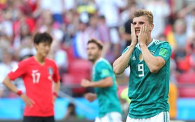 LỜI NGUYỀN: Đức trở thành nhà đương kim vô địch thứ 3 liên tiếp chia tay World Cup ngay từ vòng bảng
