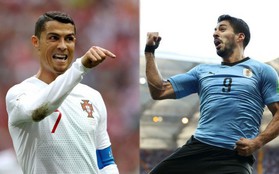 Bồ Đào Nha - Uruguay: Ronaldo dưới cơ Suarez!