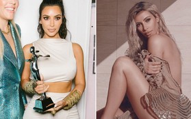 Lên nhận giải của CFDA, Kim Kardashian tự châm biếm: "Tôi chẳng mấy khi mặc đồ mà lại được nhận giải thưởng thời trang"