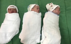Nghệ An: Sản phụ tam thai “vượt cạn” thành công, sinh hạ 3 bé sức khỏe ổn định