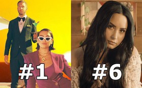 Top 10 bài hát hot nhất Anh Quốc: Calvin Harris chưa buông #1, hit EDM "chất lừ" của Demi vươn lên hạng mới