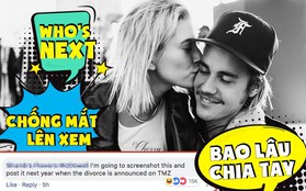 "Chờ đến ngày tin chia tay được công bố trên TMZ" là phản ứng của nhiều người khi Justin Bieber chính thức xác nhận đính hôn