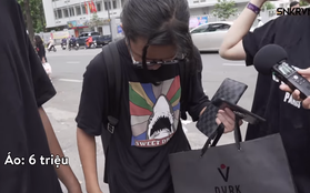 Đoạn clip các bạn trẻ Việt mặc đồ nửa tỷ đi Sneaker Fest 2018 bị tố có nhiều món... fake