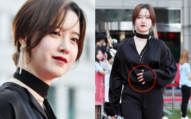 Bỗng "phát tướng" và liên tục che bụng, Goo Hye Sun bị nghi mang thai con đầu lòng với Ahn Jae Hyun