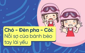 Nỗi sợ của bánh bèo tay lái yếu: Mỗi ngày ra đường chính là một cuộc chiến!