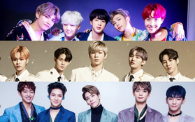 Khi BTS và Wanna One mải tranh nhau top 1, EXO liệu có dần thụt lùi giữa loạt nhóm nhạc nam hot nhất xứ Hàn?