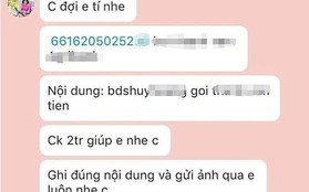 Cảnh báo: "Bỗng dưng" thấy tài khoản Zalo giống mình nhờ chuyển khoản tiền