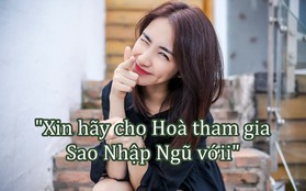 Muốn lùi một bước toàn tâm cho âm nhạc nhưng Hoà Minzy lại lên hẳn Facebook để xin tham gia gameshow