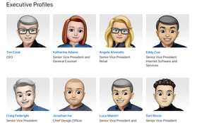 Apple đổi hết avatar của sếp lớn thành Memoji, trông vừa "kute" mà vẫn y hệt ảnh gốc