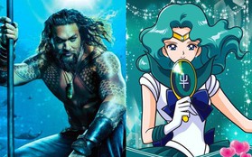 "Aquaman" vừa tung poster hé lộ tạo hình của Thủy thủ Mặt Trăng đấy à?