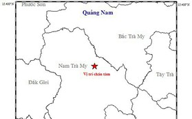 3 ngày liên tiếp xảy ra 2 trận động đất ở Quảng Nam