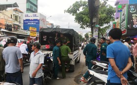 Cảnh sát nổ súng khống chế nhóm đối tượng trộm xe máy cầm mã tấu cố thủ trong khách sạn ở Sài Gòn