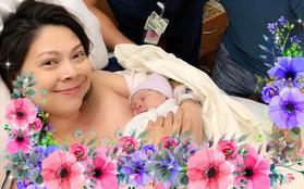 Thanh Thảo hé lộ hình ảnh đầu tiên của con gái đầu lòng nặng 3,2 kg, nghệ sĩ Vbiz liên tục gửi lời chúc mừng